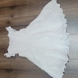Girls eyelet dress